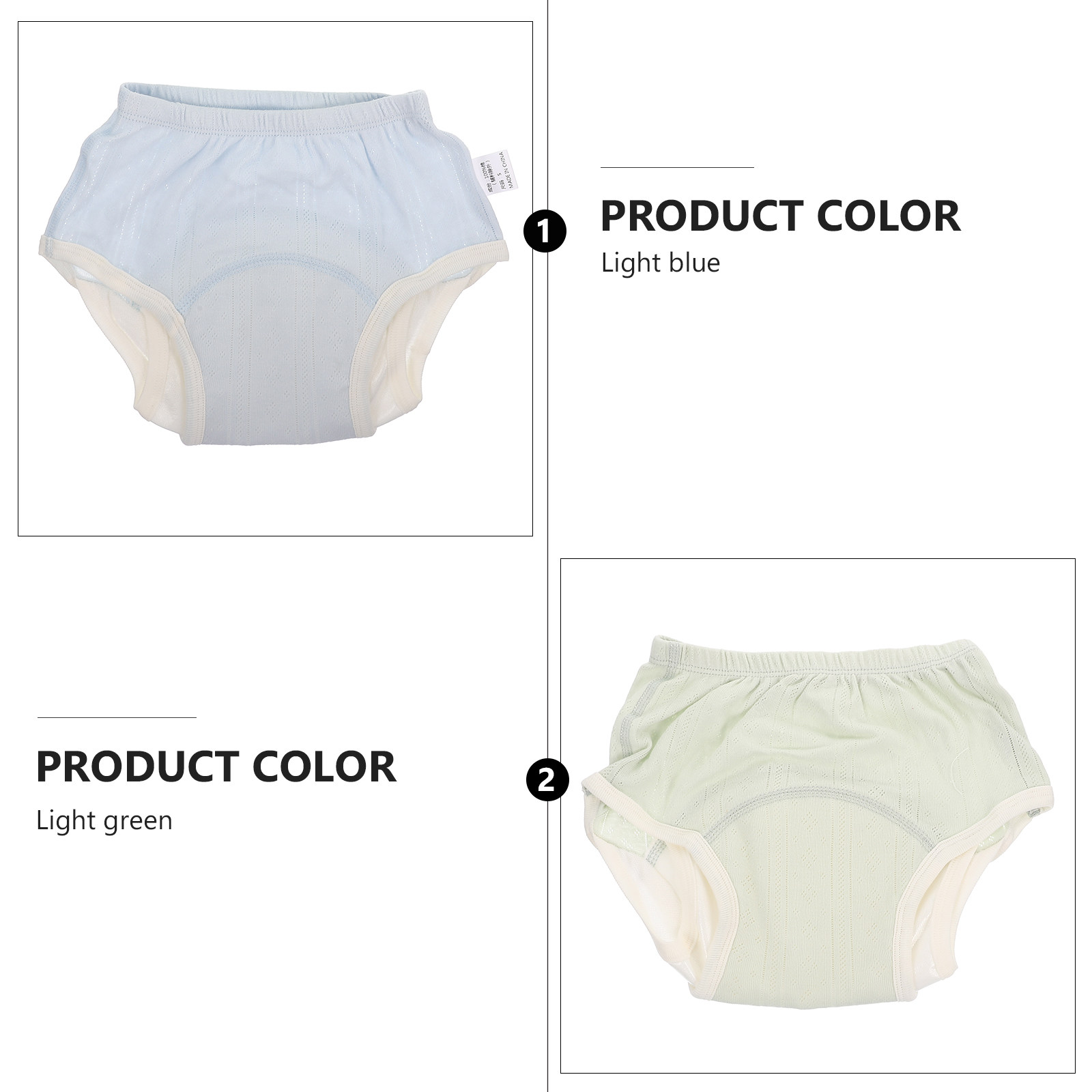 2 paia di pantaloni in cotone  - Toddler Training Pants Leak Proof recensione e prezzo