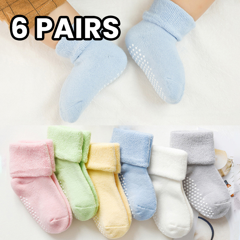 6 paia di calzini per bambini  - Unisex Baby Socks Non Slip recensione e prezzo