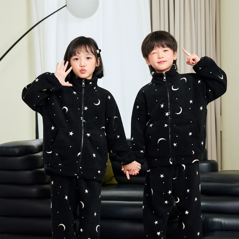 Set di pigiami invernali in pi - Toddler Boy Winter Fleece Jacket recensione e prezzo