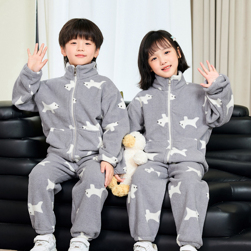 Set di pigiami invernali in pi - Toddler Boy Winter Fleece Jacket recensione e prezzo