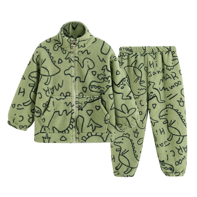 Set di pigiami invernali in pi - Toddler Boy Winter Fleece Jacket recensione e prezzo