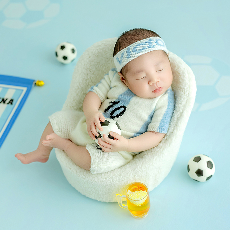 Calcio bambino tema neonato fo - Infant Photography Props Outfit recensione e prezzo