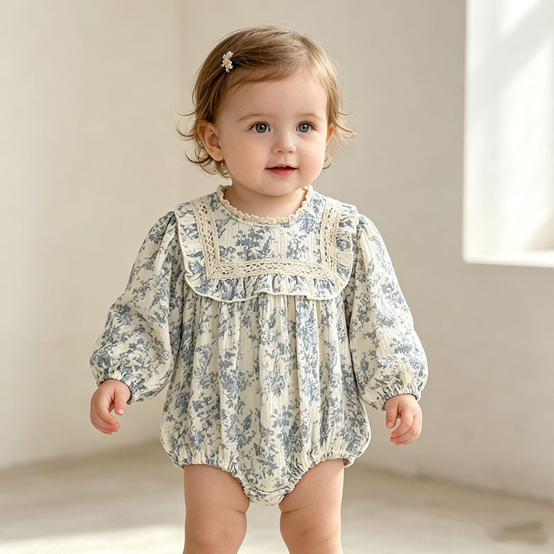 Tutina floreale per bambina, c - Newborn Baby Girl Romper Floral recensione e prezzo